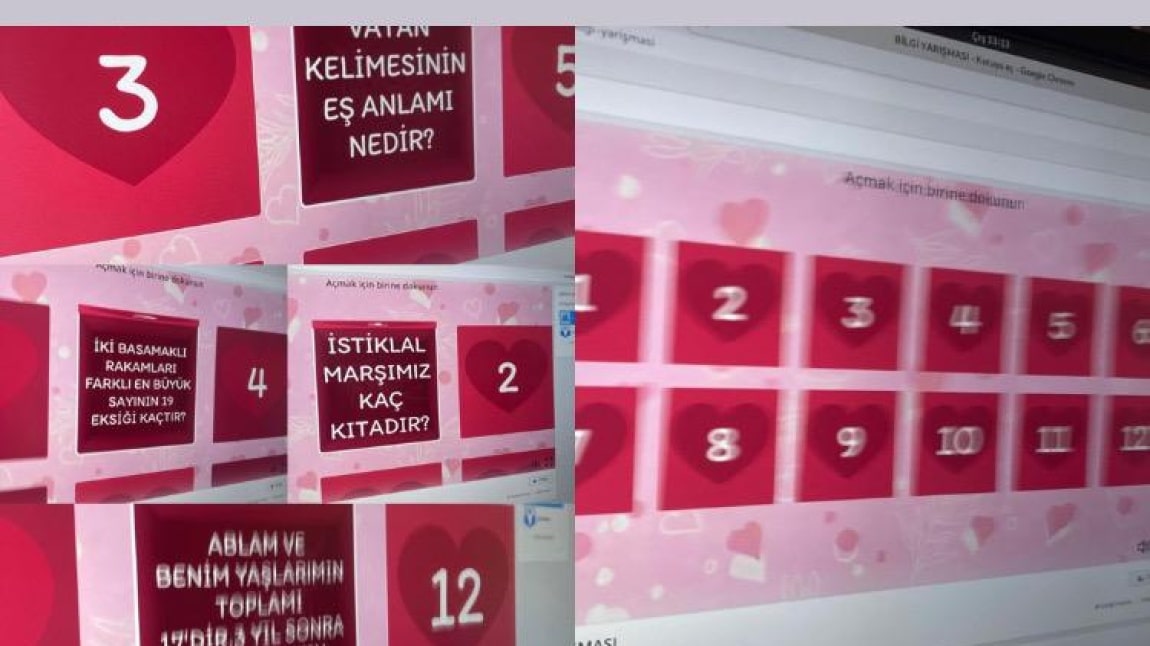 Dönem sonu etkinlikleri 